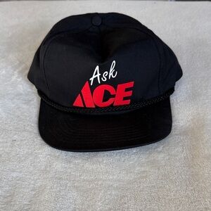 Black and Red Ask AceCap